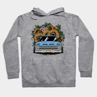 Sunflower Truck Hoodie